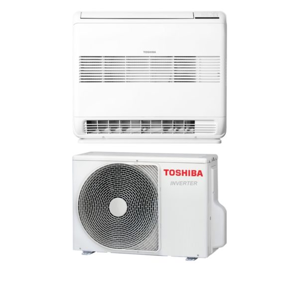 Toshiba 35-25 -Gulvmodell luft-luft varmepumpe