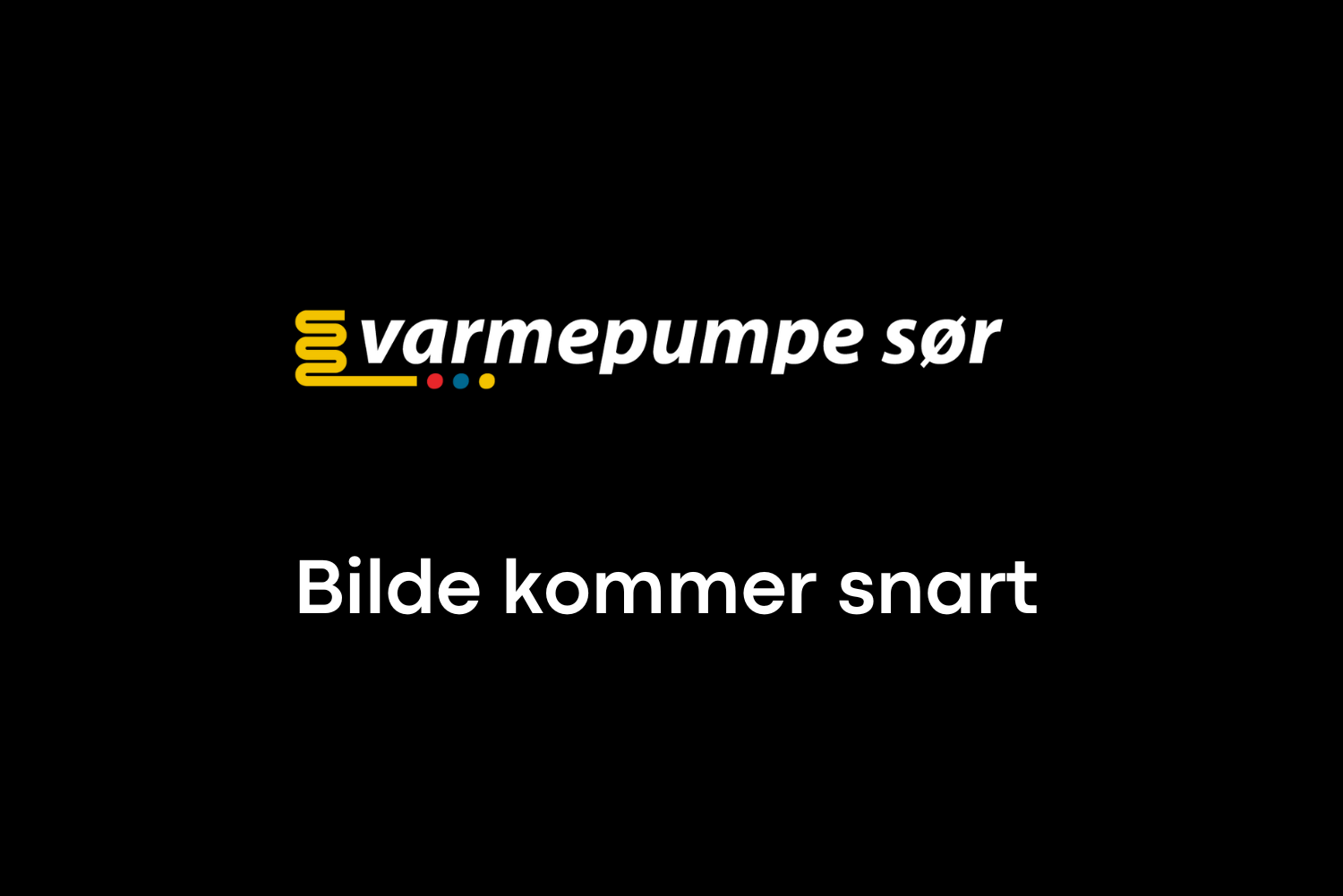 Varmepumpe Sør